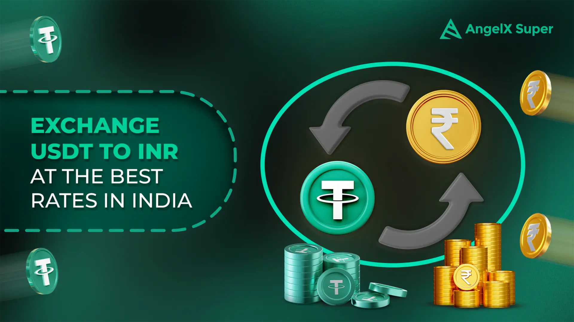 Exchange USDT to INR at the Best Rates in India